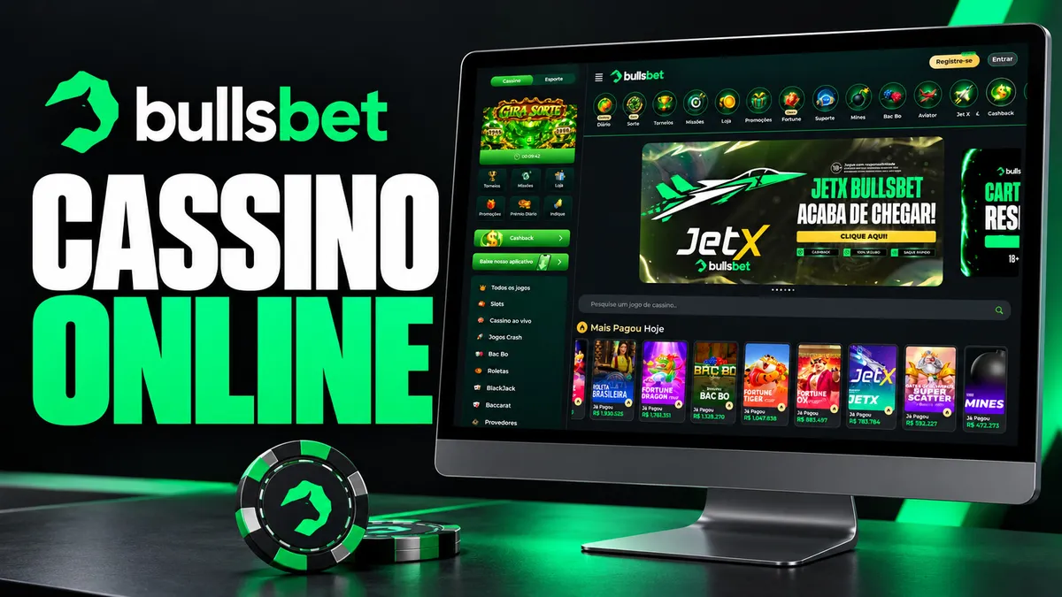 Bullsbet Cassino Online com Jogos e Cashback no Brasil